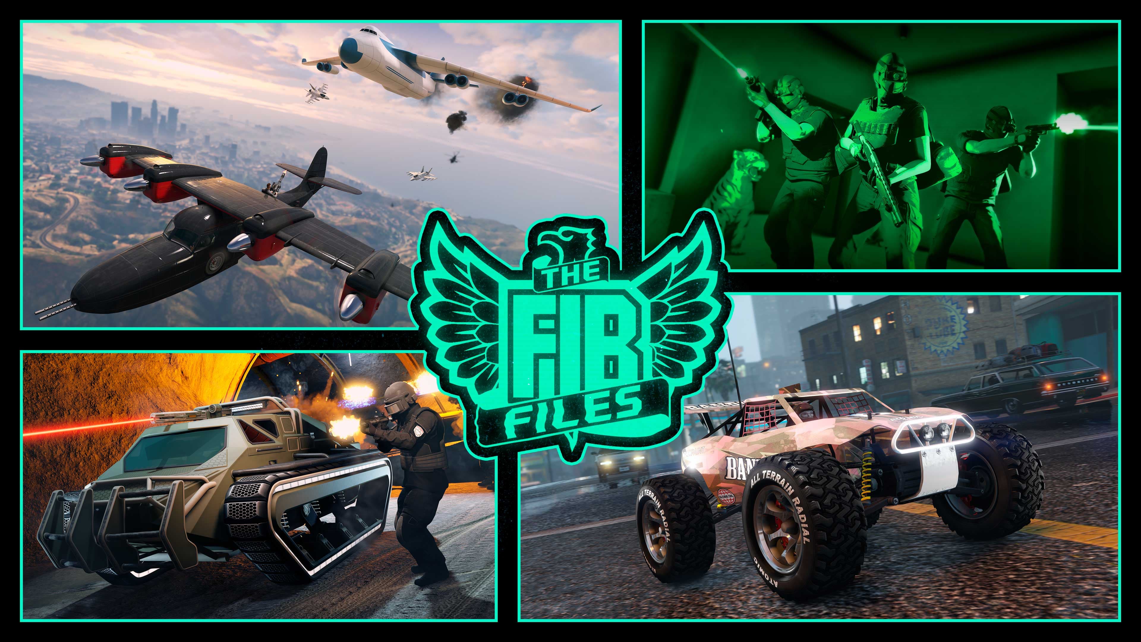 GTA Online: 2X to 4X Bonuses on FIB Files