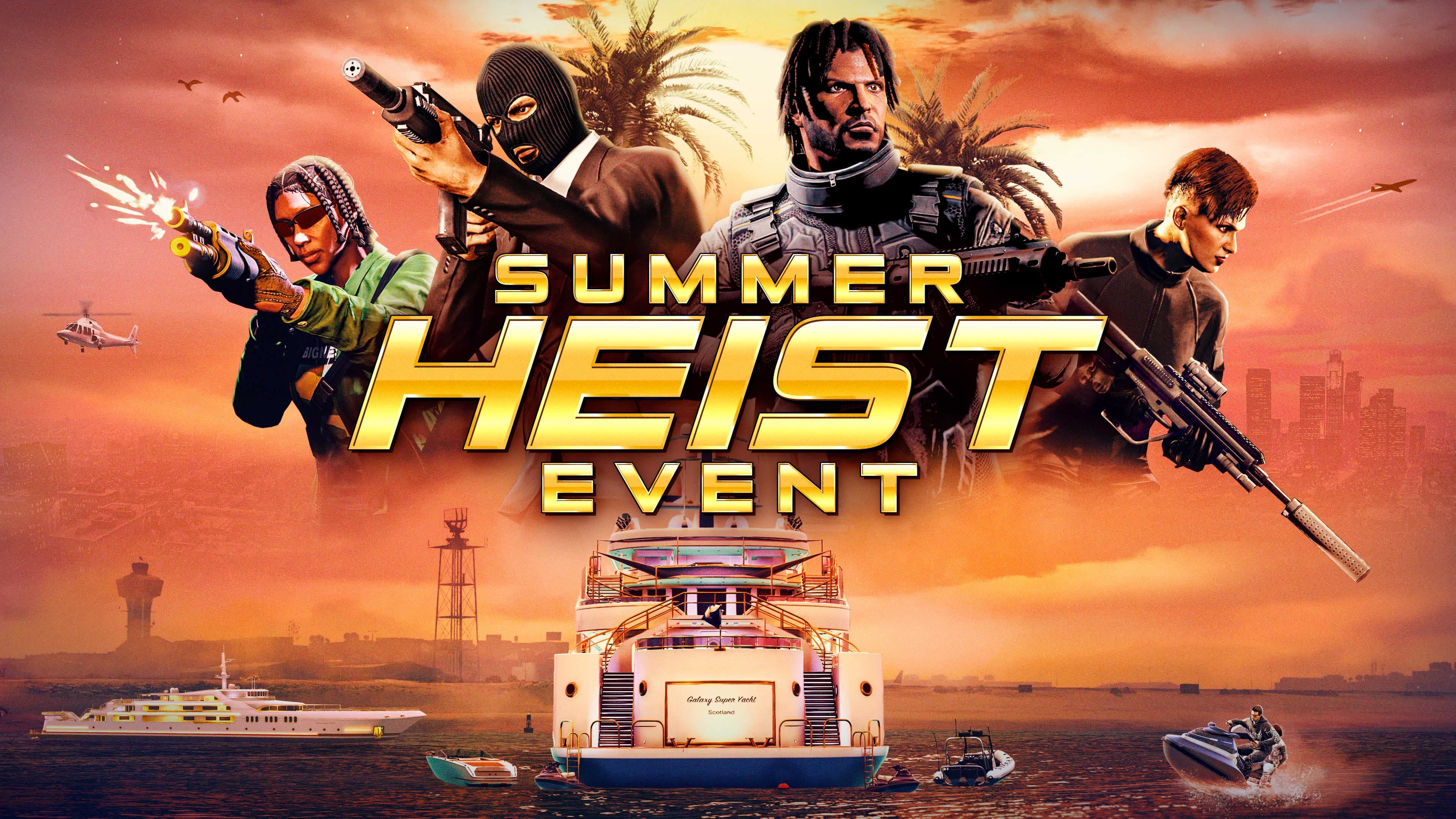 GTA Online: 2X Fleeca and Pacific Standard Heists This Week
