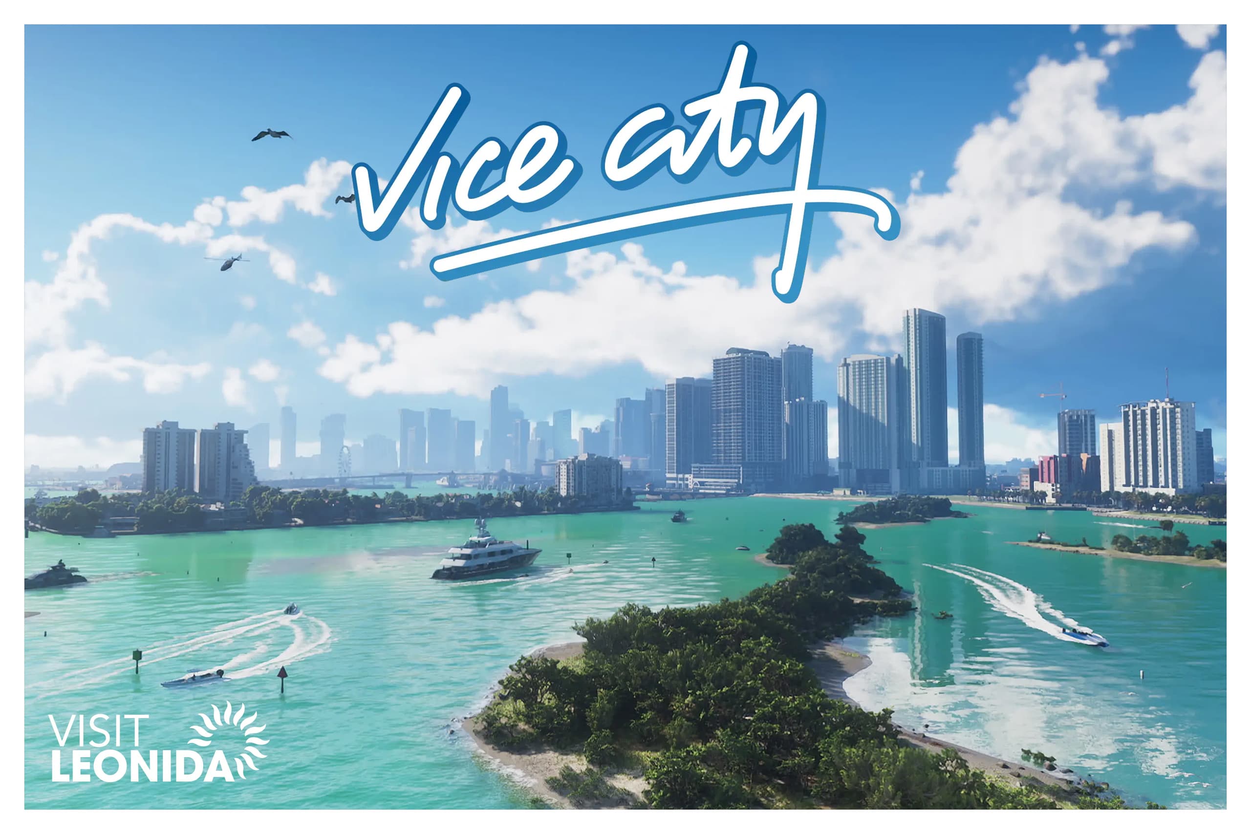GTA 6, Official, Art, Location, Vice City