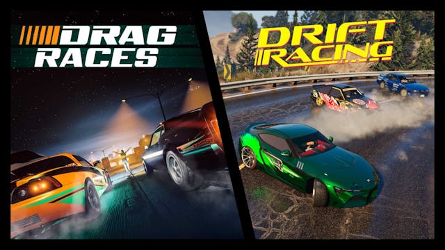 GTA Online has bonuses for Drifting and Drag Racing